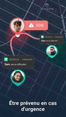 Capture d'écran de l'application GeoZilla - #4