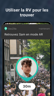 Capture d'écran de l'application GeoZilla - #5