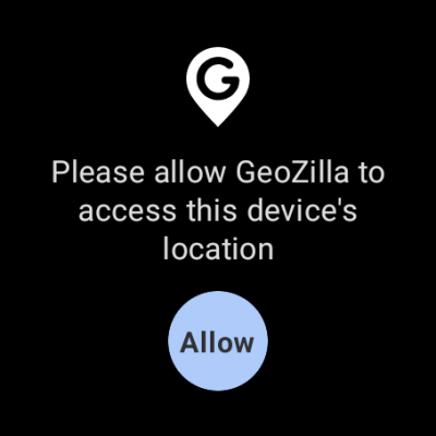 Capture d'écran de l'application GeoZilla - #8