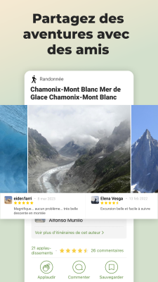 Capture d'écran de l'application Wikiloc Navigation GPS pour l'extérieur - #7