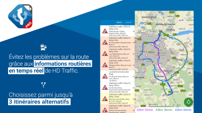 Capture d'écran de l'application MapFactor Navigator Truck Pro - #4