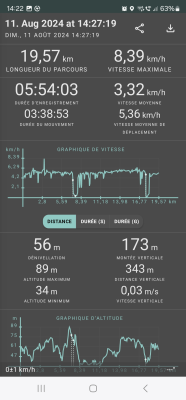 Capture d'écran de l'application Geo Tracker - GPS tracker - #3