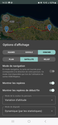 Capture d'écran de l'application Geo Tracker - GPS tracker - #4