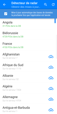 Capture d'écran de l'application Détecteur de radar - #2