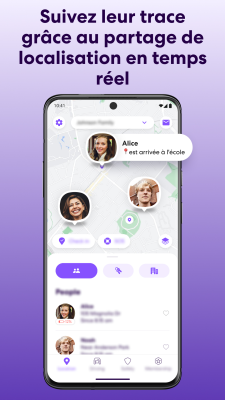 Capture d'écran de l'application Life360 Localiser Famille Amis - #2