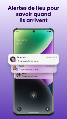 Capture d'écran de l'application Life360 Localiser Famille Amis - #3