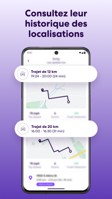 Capture d'écran de l'application Life360 Localiser Famille Amis - #5