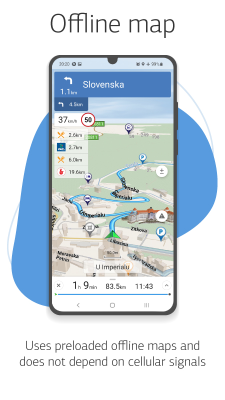 Capture d'écran de l'application GPS et cartes Navitel Navigator - #1