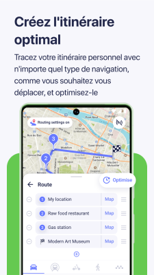 Capture d'écran de l'application MAPS.ME - Cartes hors ligne - #3