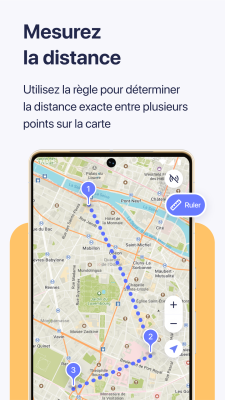 Capture d'écran de l'application MAPS.ME - Cartes hors ligne - #7