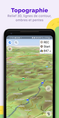 Capture d'écran de l'application OsmAnd — Cartes & Navigation - #3