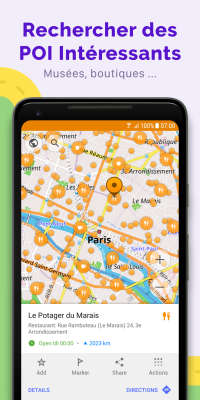 Capture d'écran de l'application OsmAnd — Cartes & Navigation - #4