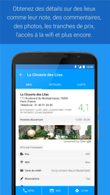 Capture d'écran de l'application Le Monde Autour de Moi ( WAM ) - #4