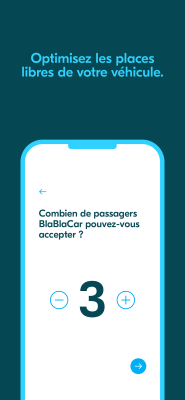 Capture d'écran de l'application BlaBlaCar - Trouver des compagnons de voyage - #3