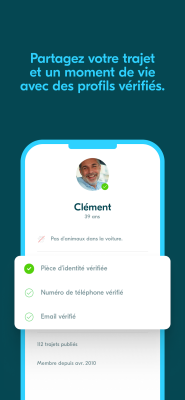 Capture d'écran de l'application BlaBlaCar - Trouver des compagnons de voyage - #4