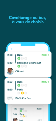 Capture d'écran de l'application BlaBlaCar - Trouver des compagnons de voyage - #7
