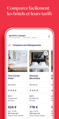 Capture d'écran de l'application Hotels.com - #3