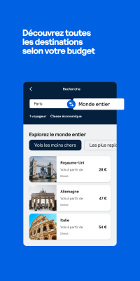Capture d'écran de l'application Skyscanner - #5