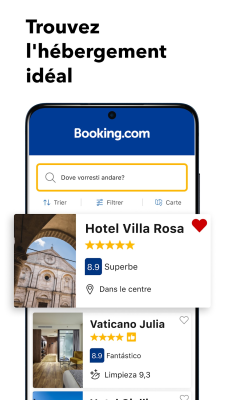 Capture d'écran de l'application Booking.com - plus de 750 000 hôtels - #2