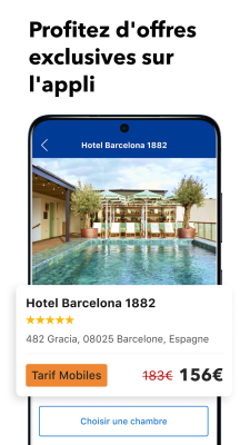 Capture d'écran de l'application Booking.com - plus de 750 000 hôtels - #7