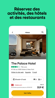Capture d'écran de l'application TripAdvisor - #4