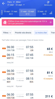 Capture d'écran de l'application Trip.com - #6