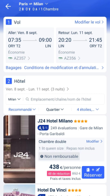 Capture d'écran de l'application Trip.com - #8