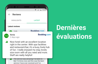 Capture d'écran de l'application Hotellook - #3