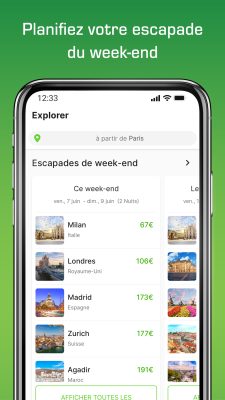 Capture d'écran de l'application Wego - Hôtels et vols - #7