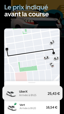Capture d'écran de l'application Uber - #3