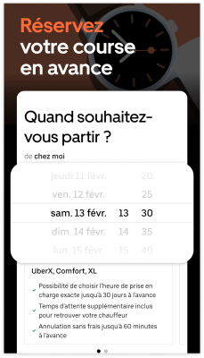 Capture d'écran de l'application Uber - #4
