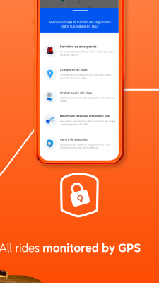 Capture d'écran de l'application DiDi pour Android - #5