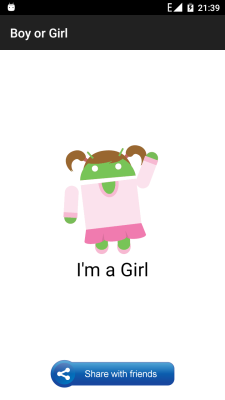 Capture d'écran de l'application Boy or Girl - #4