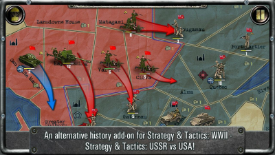 Capture d'écran de l'application Strategy & Tactics: USSR vs USA - #1