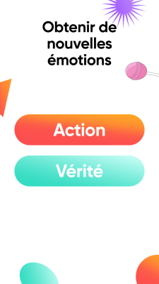 Capture d'écran de l'application Action ou vérité - un jeu pour adultes - #2