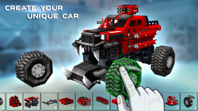 Capture d'écran de l'application Blocky Cars Online - #1