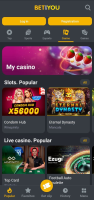 Capture d'écran de l'application Betandyou APK - #3