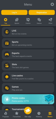 Capture d'écran de l'application Betandyou APK - #5
