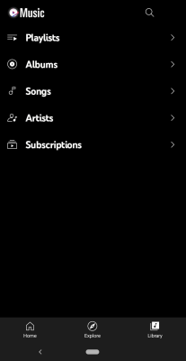 Capture d'écran de l'application Vanced Music - #3