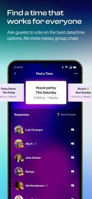 Capture d'écran de l'application Partiful - #5
