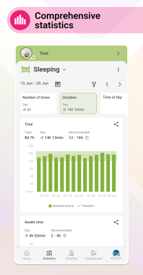 Capture d'écran de l'application Baby Daybook - #5