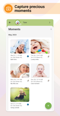Capture d'écran de l'application Baby Daybook - #8