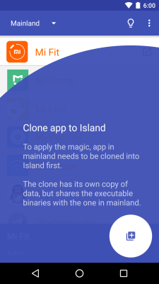 Capture d'écran de l'application Island - #2