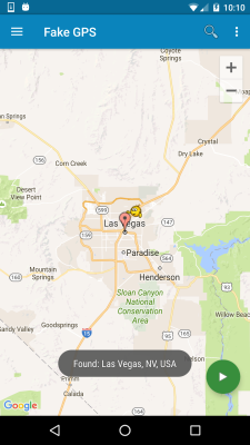 Capture d'écran de l'application Fake GPS location - #3