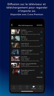 Capture d'écran de l'application Crave - #6