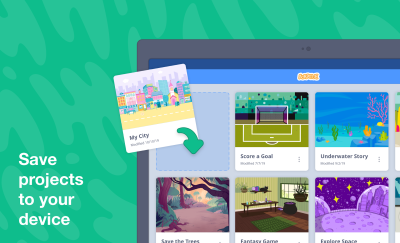 Capture d'écran de l'application Scratch - #4