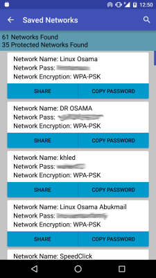 Capture d'écran de l'application AndroDumpper - #6