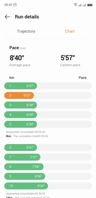 Capture d'écran de l'application My Health - #7