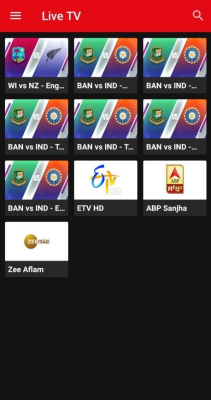 Capture d'écran de l'application Redflix - #5