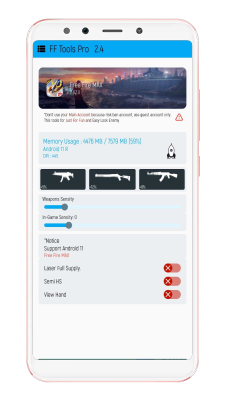 Capture d'écran de l'application FF Tools - #4